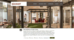 Desktop Screenshot of diamant-wintergartenheizung.de